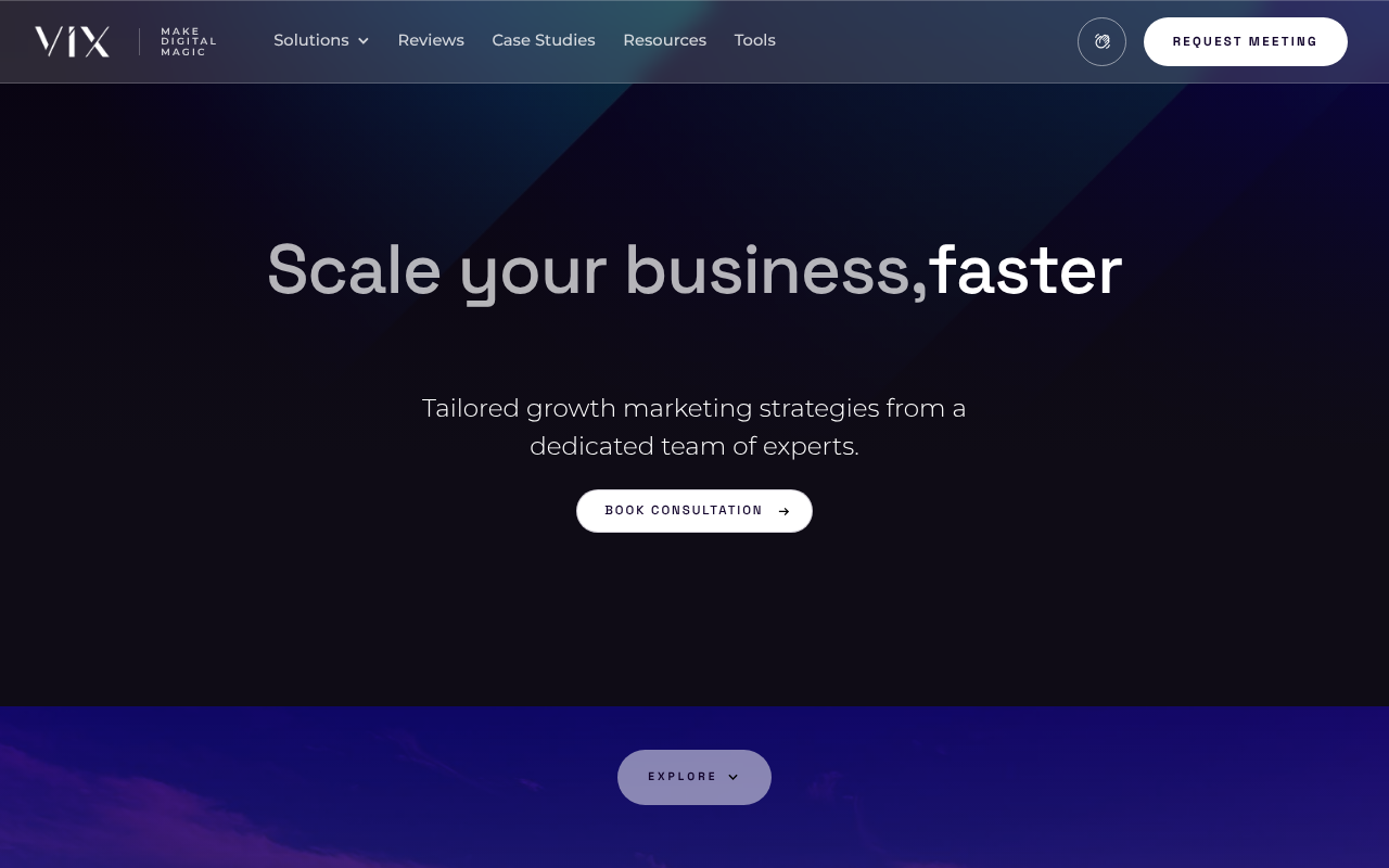 Digital Marketing Agency Manchester screenshot