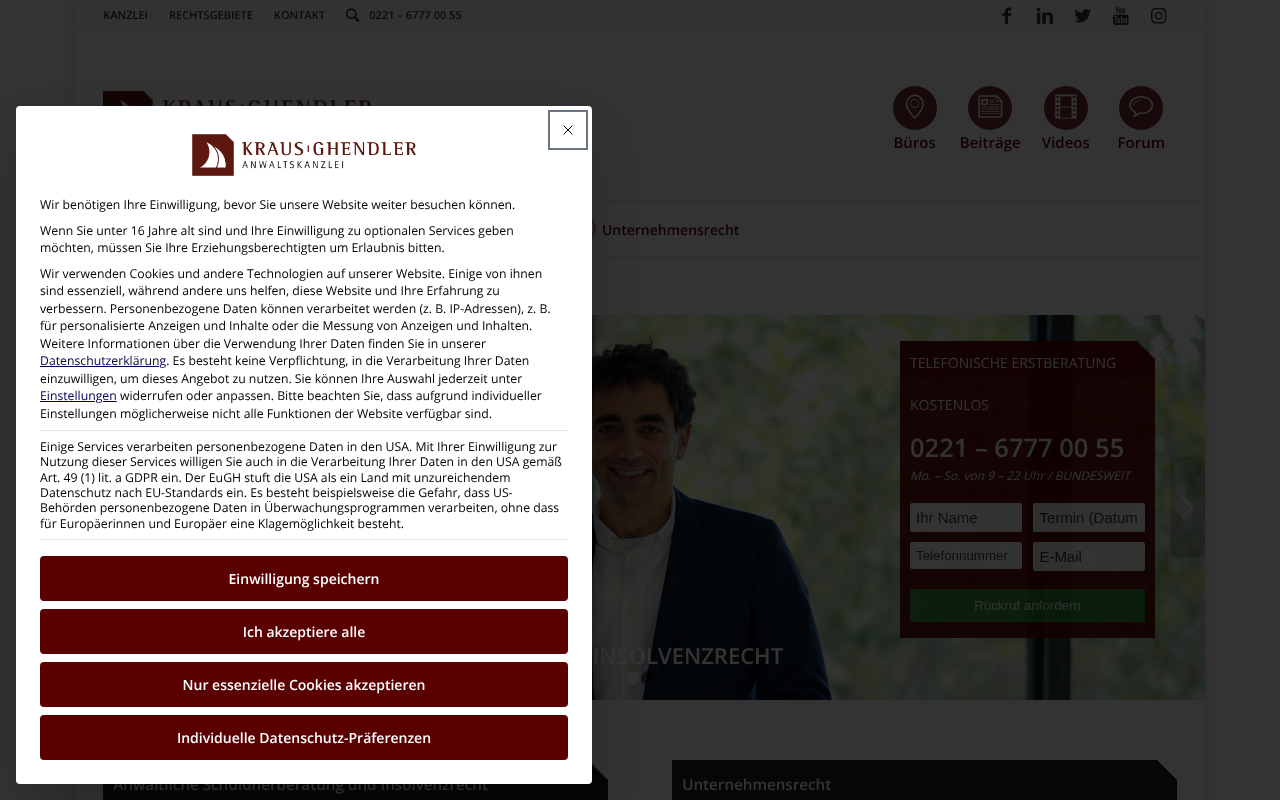 KRAUS GHENDLER Anwaltskanzlei