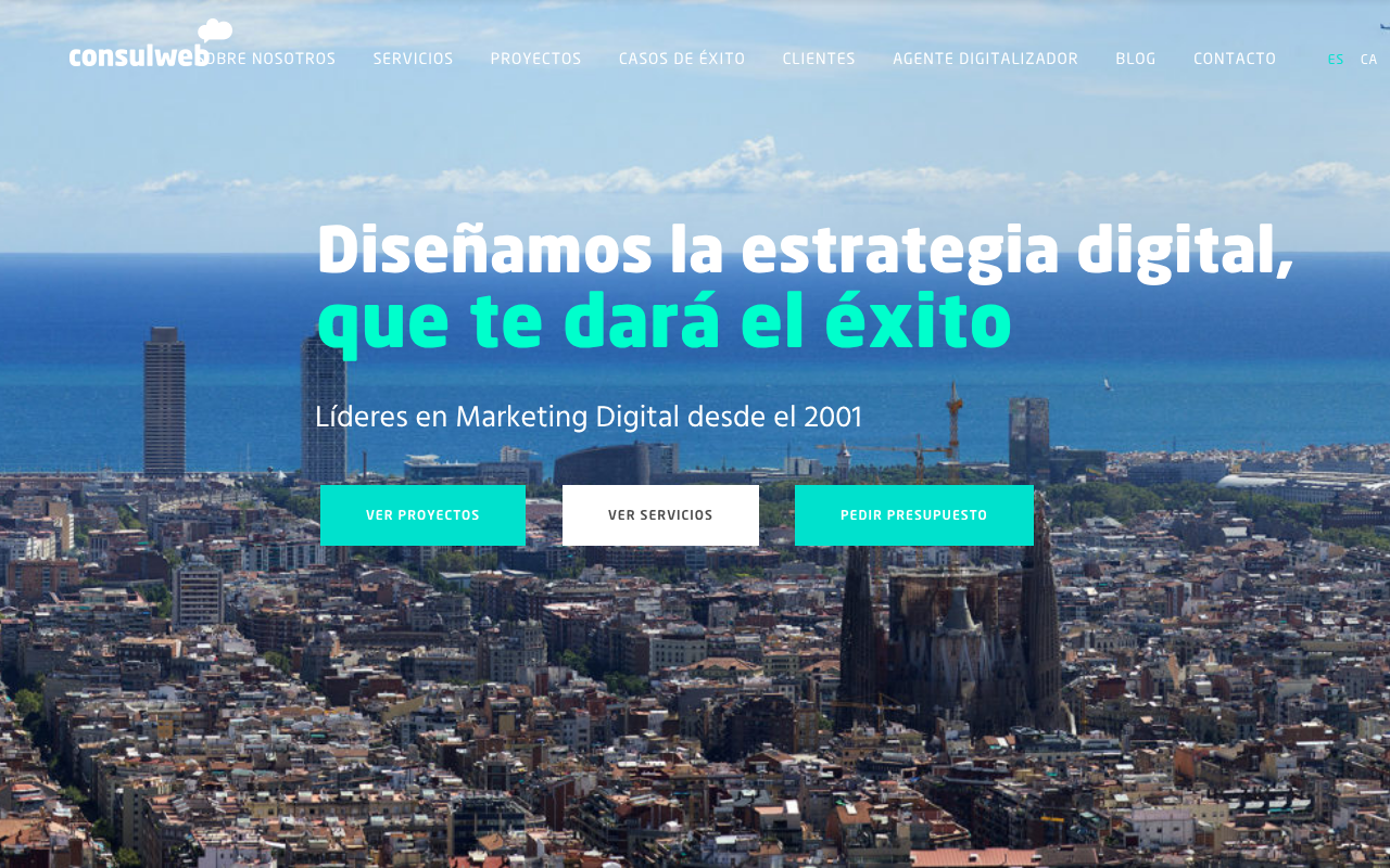 CONSULWEB Agencia Marketing Digital screenshot