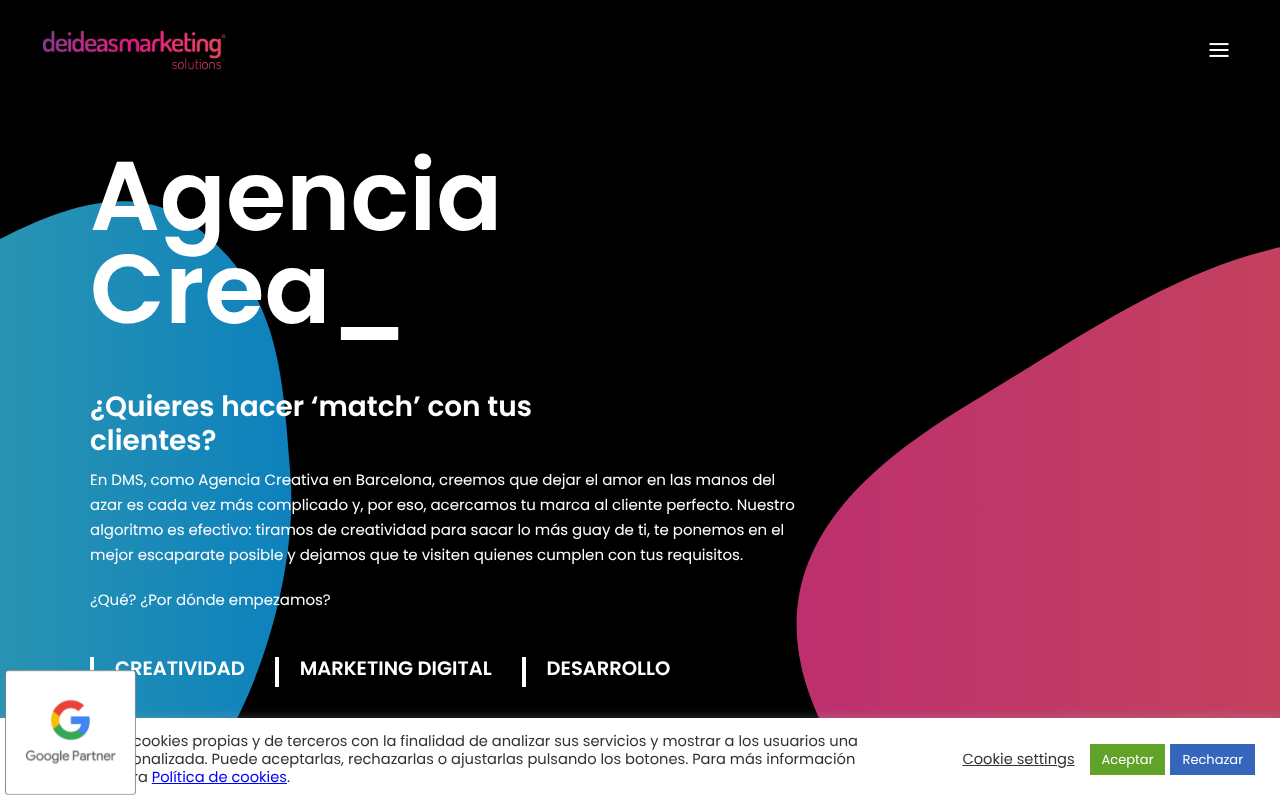 DEIDEAS Marketing Solutions | Agencia Marketing Digital Barcelona screenshot