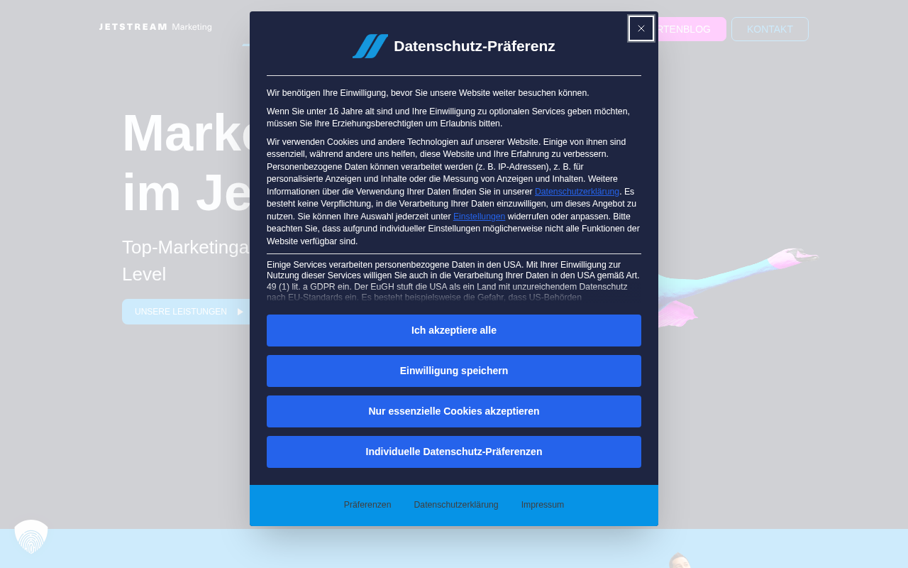 JETSTREAM Marketing München | Agentur für B2B Marketing & Werbung