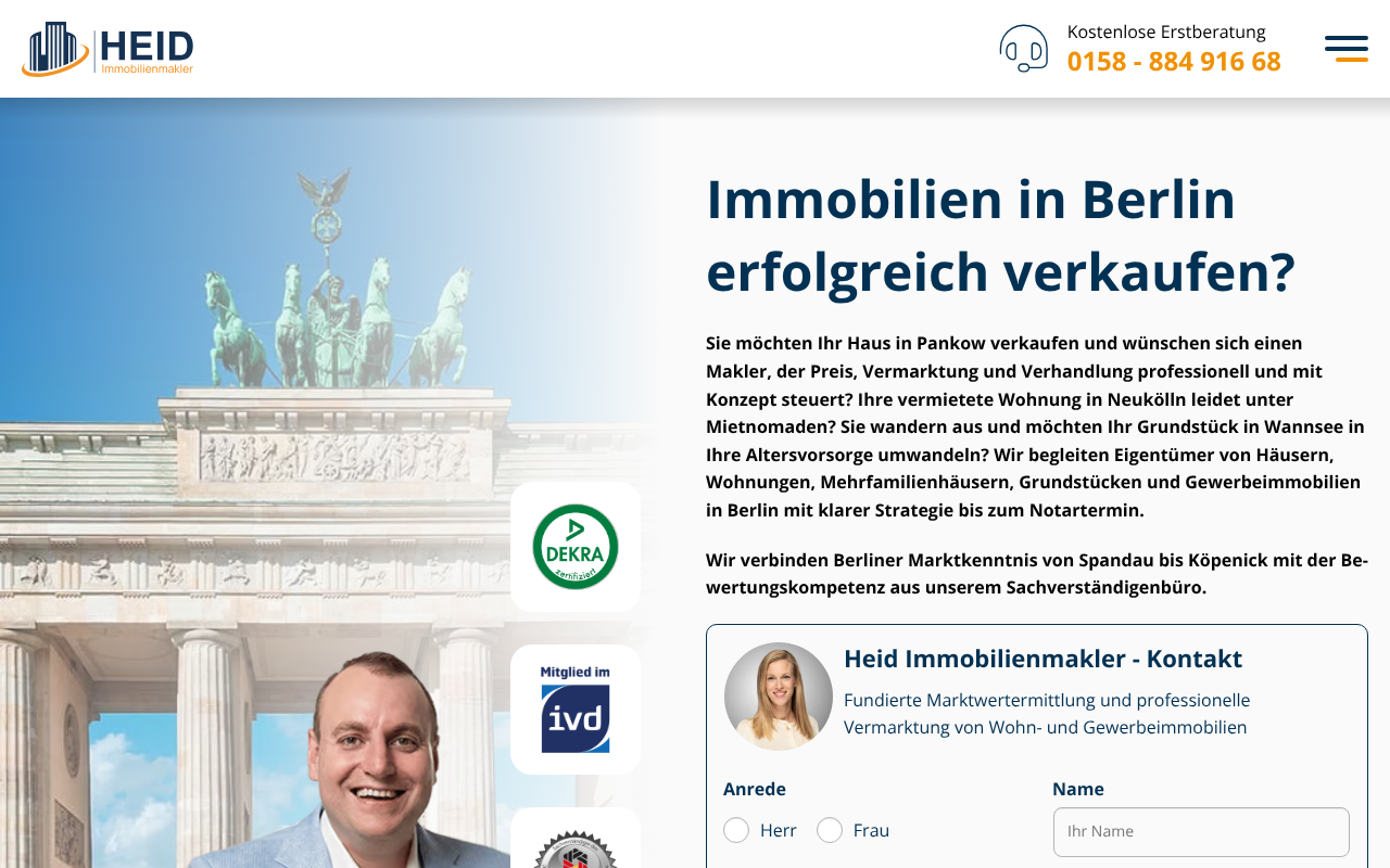 Heid Immobilienmakler Berlin — Web Directory