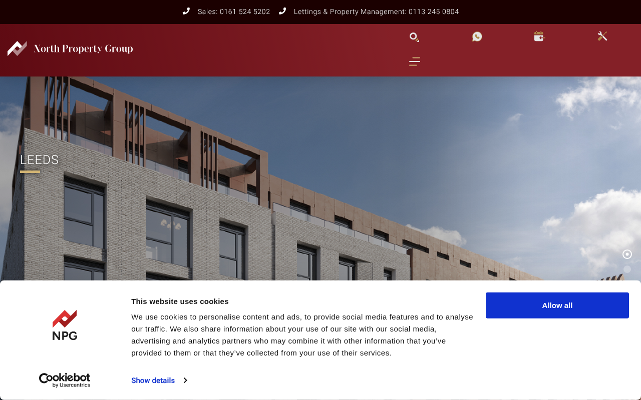 North Property Group Manchester - New Build Sales, Property Investment & Lettings screenshot