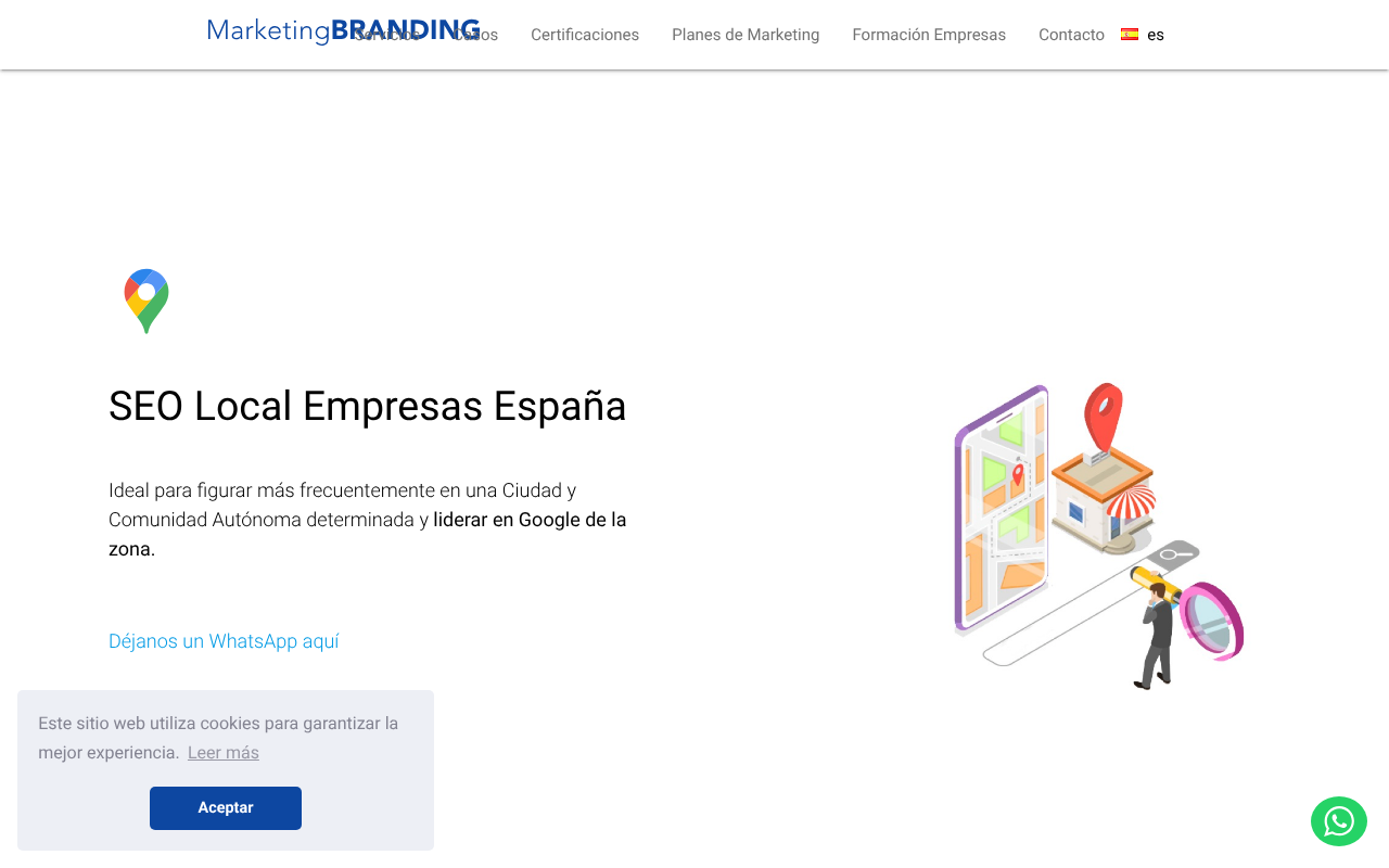 Agencia Marketing Branding Barcelona screenshot