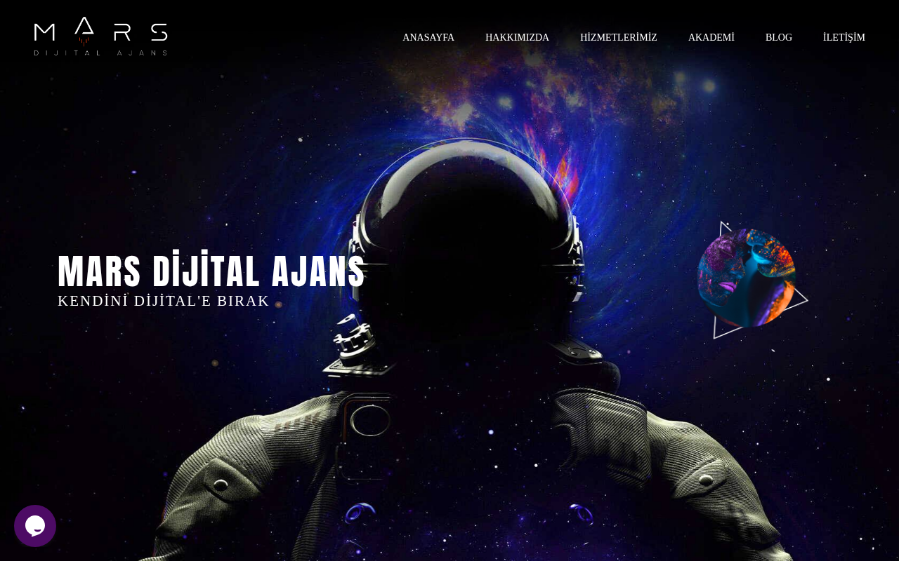 Mars Dijital Ajans | Sosyal Medya & Dijital Pazarlama Ajansı screenshot