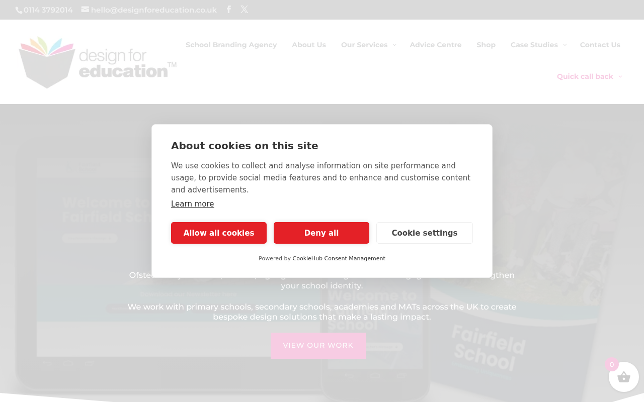 Design for Education screenshot