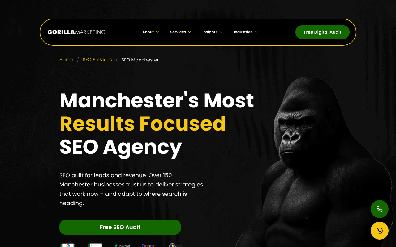 Gorilla Marketing | SEO Agency Manchester — Web Directory