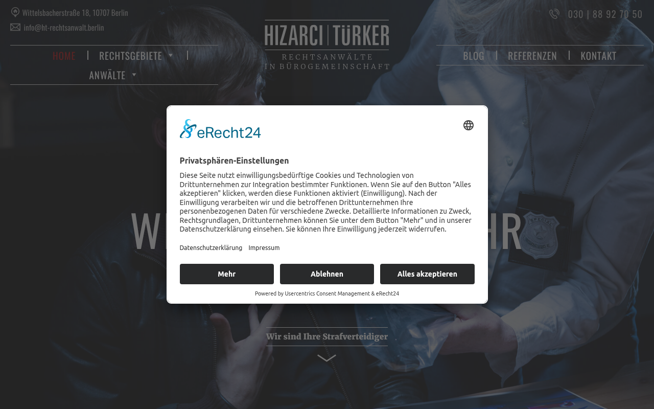 Hizarci | Türker Rechtsanwälte in Bürogemeinschaft