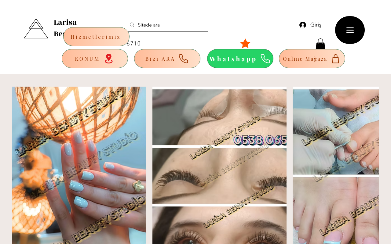 http://www.larisabeautystudio.com screenshot