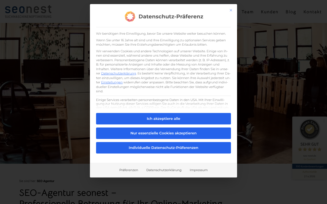 nest online GmbH screenshot
