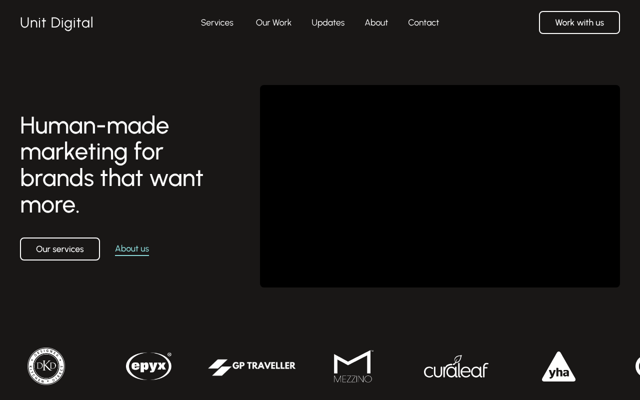 Unit Digital screenshot