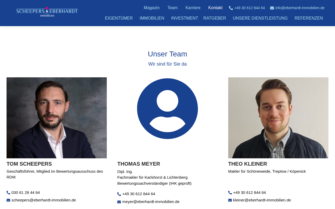 Scheepers & Eberhardt Immobilien - Immobilienmakler Berlin screenshot