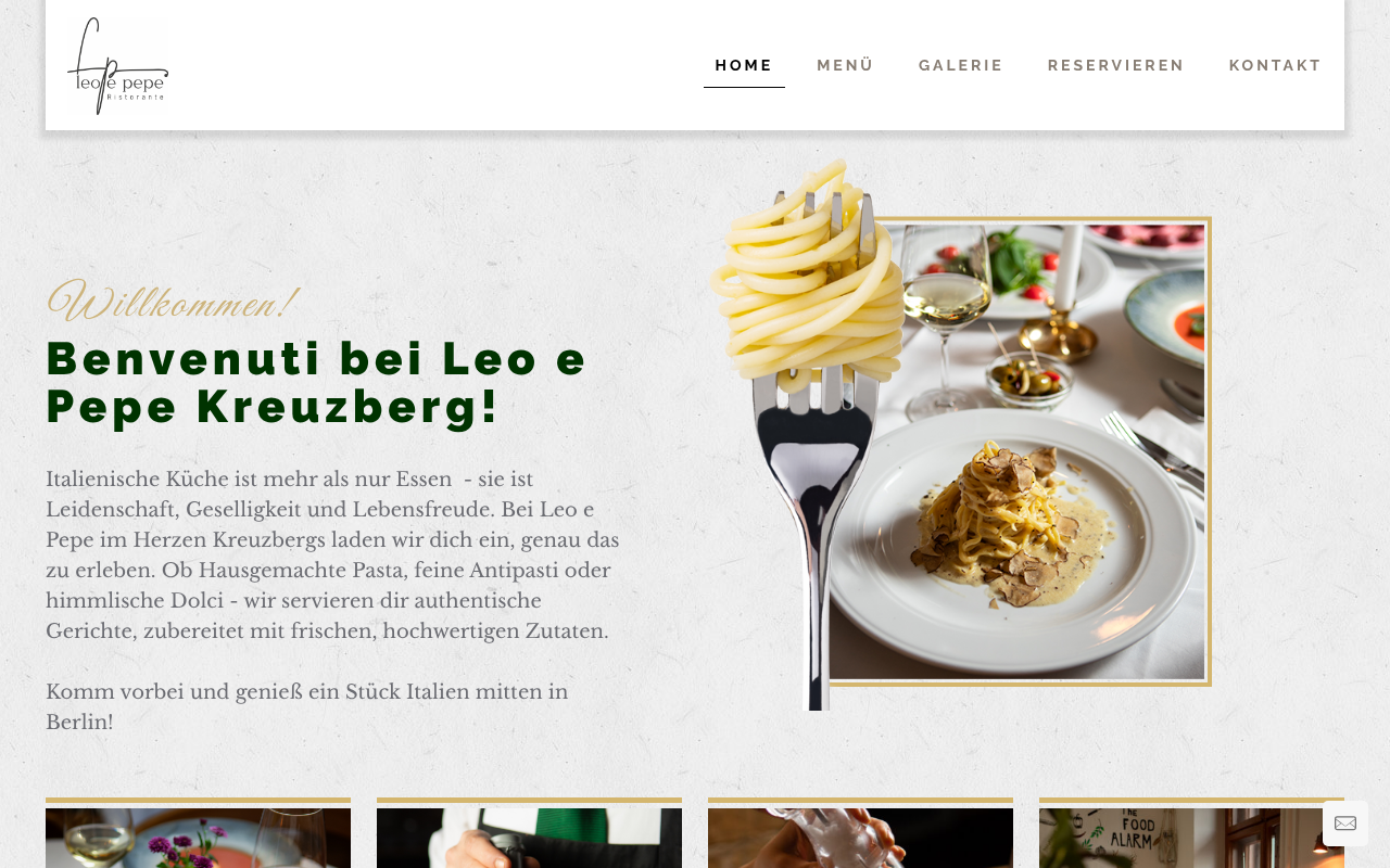Ristorante Leo e Pepe Kreuzberg screenshot