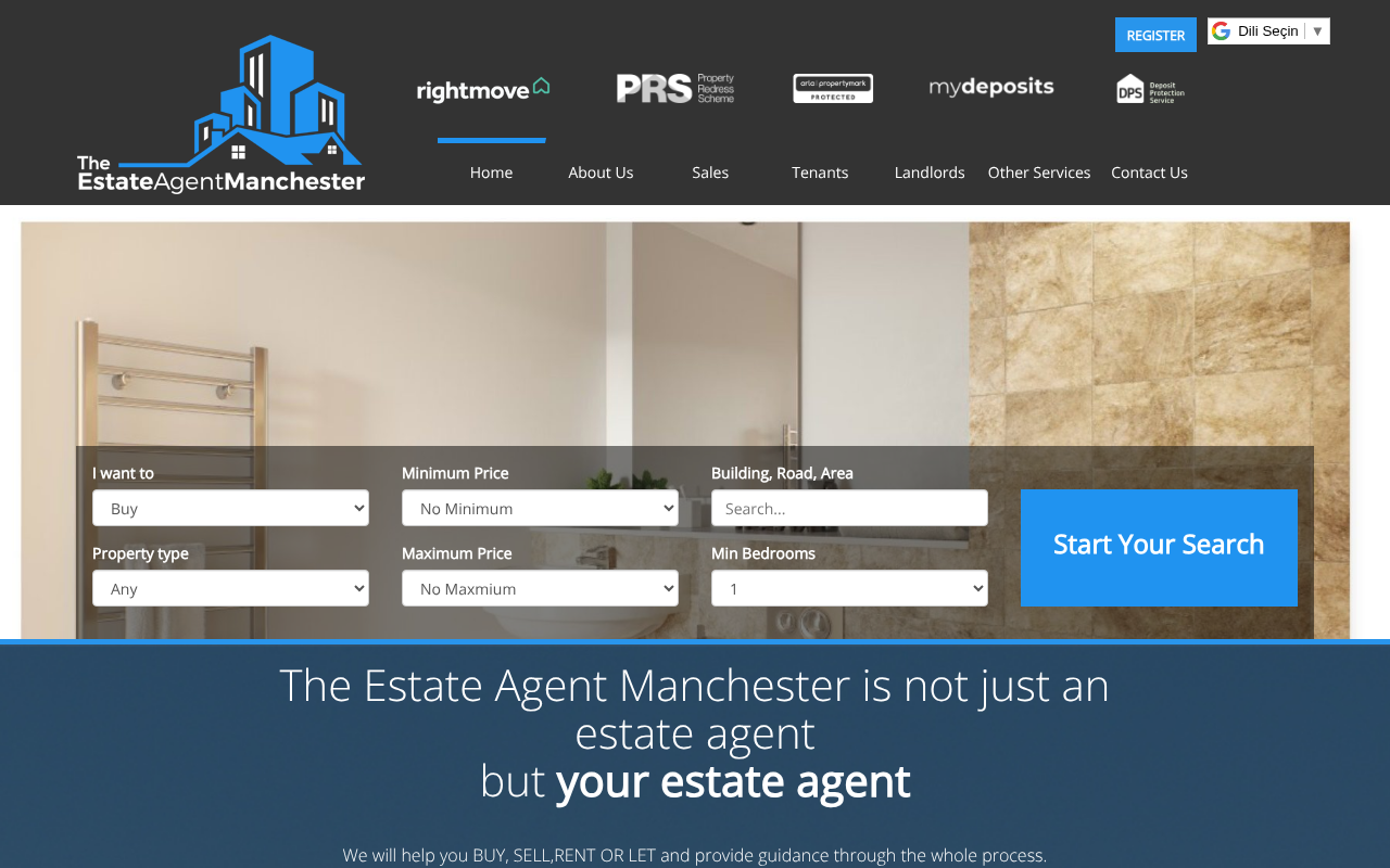 The Estate Agent Manchester Ltd screenshot