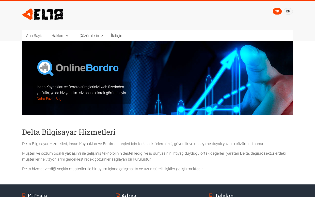 Delta Bilgisayar Yazılım Hizmetleri screenshot